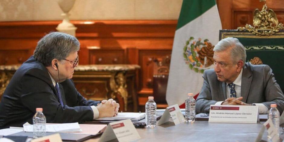 Política mexicana se rige por la no intervención, AMLO a Fiscal de EU