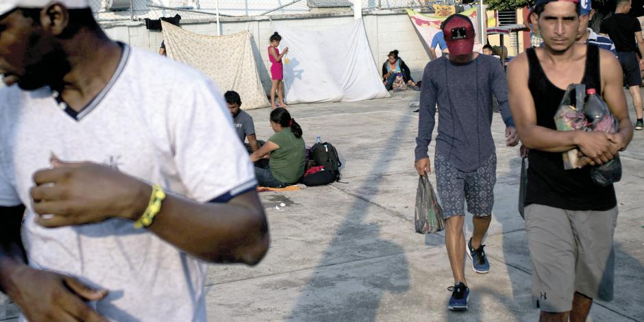 Suman más de 8 mil migrantes varados en territorio de Chiapas