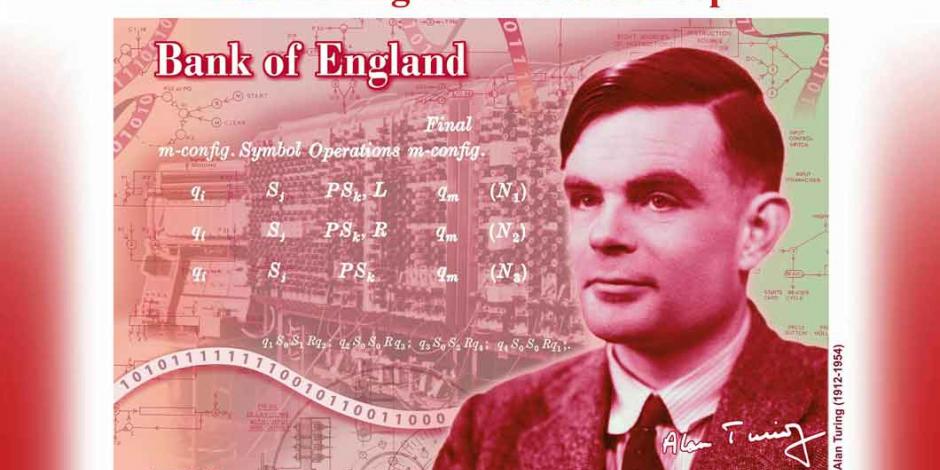 Matemático Alan Turing, la nueva imagen del billete de 50 libras