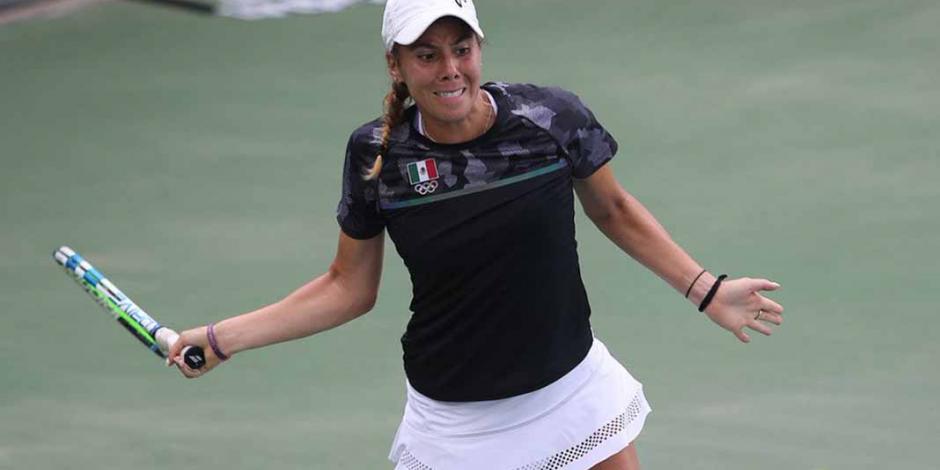 La tenista mexicana Giuliana Olmos fue eliminada del Roland Garros