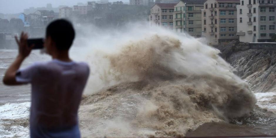 Tifón Lekima deja al menos 44 muertos en el este de China