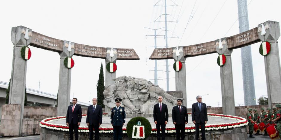 En ceremonia cívica, 22 Zona Militar refrenda compromiso con mexiquenses