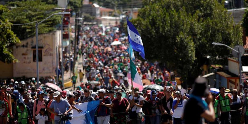 VIDEO: Preparan migrantes centroamericanos marcha al Senado