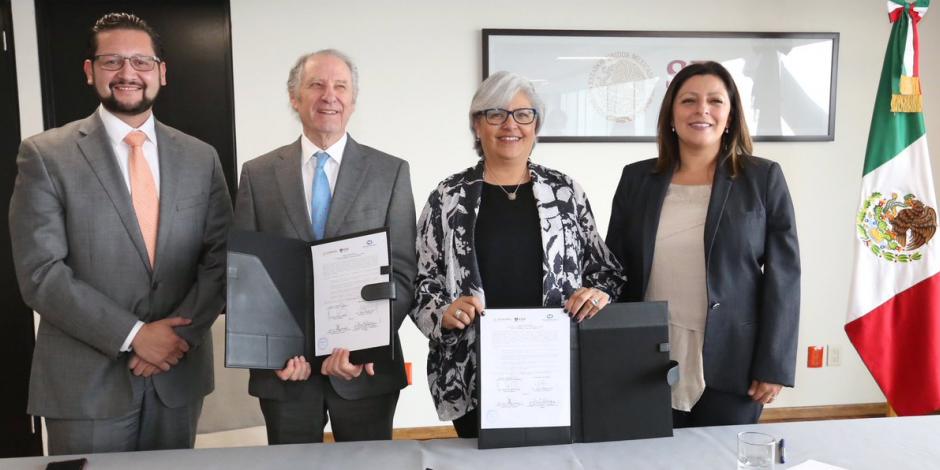 Nafin y Secretaría de Economía firman alianza en pro de las Pymes