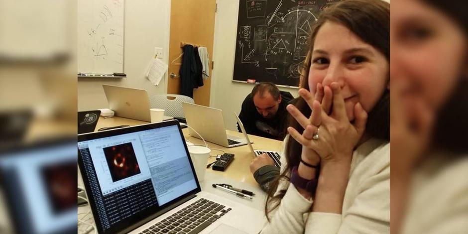 Poder femenino: Katie Bouman, responsable de la imagen del agujero negro