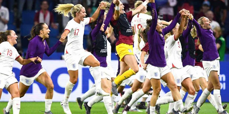 Inglaterra está en la Semifinal del Mundial Femenil