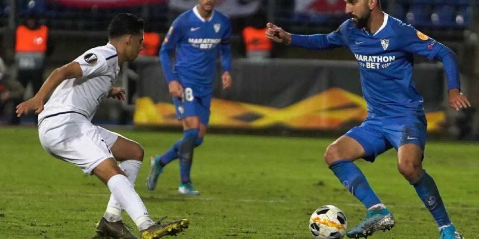 Sevilla logra pase a dieciseisavos de la Europa League al golear a Dudelange