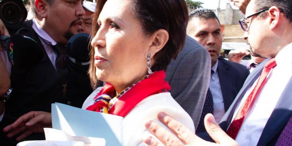 Impugna Rosario Robles el bloqueo de sus cuentas