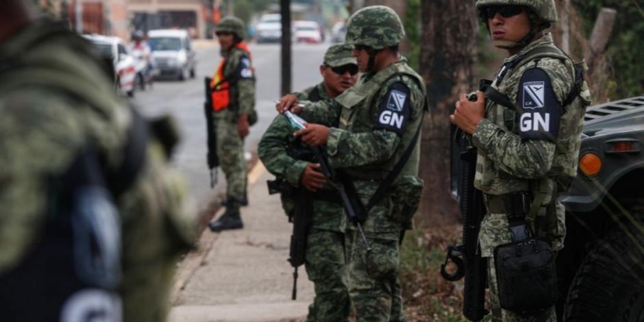 Guardia Nacional ya opera con 90 agentes en 3 puntos de CDMX: Sheinbaum