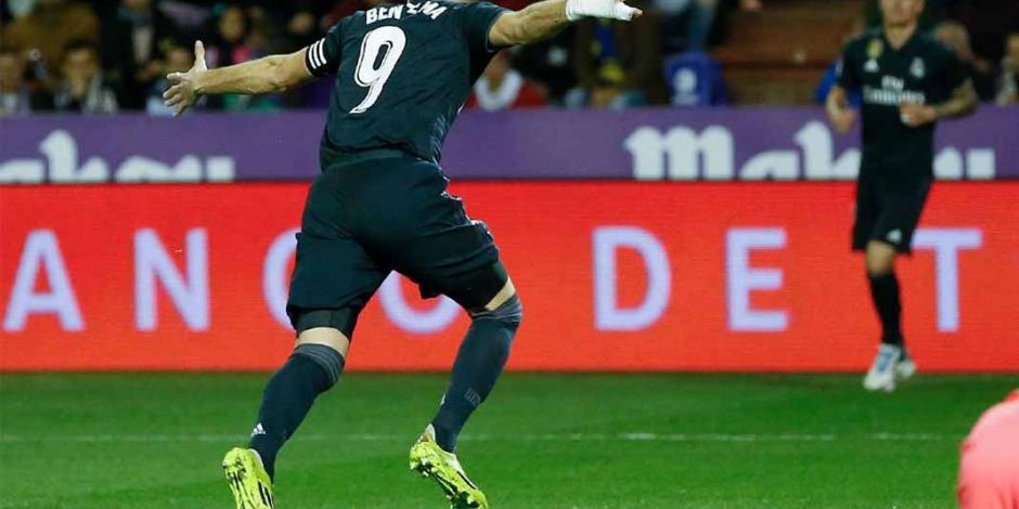 Real Madrid sufre, pero golea al Valladolid y se mantiene como tercero
