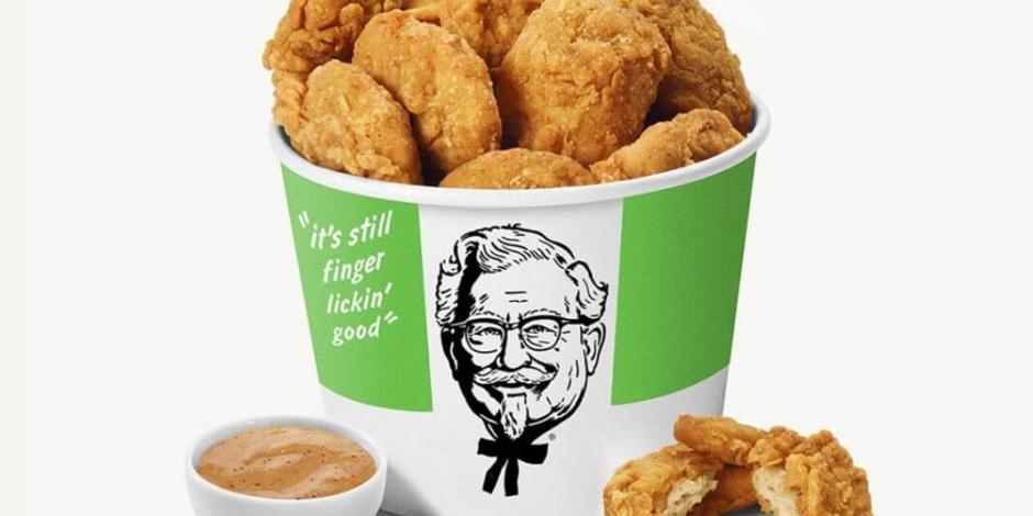 KFC llega a los clientes veganos con su nuevo pollo