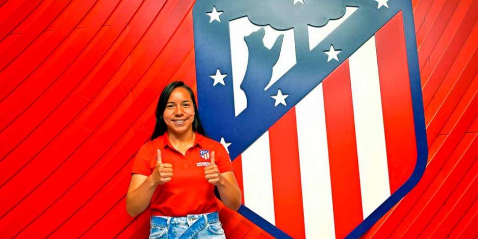Charlyn Corral, flamante refuerzo del Atlético de Madrid Femenino