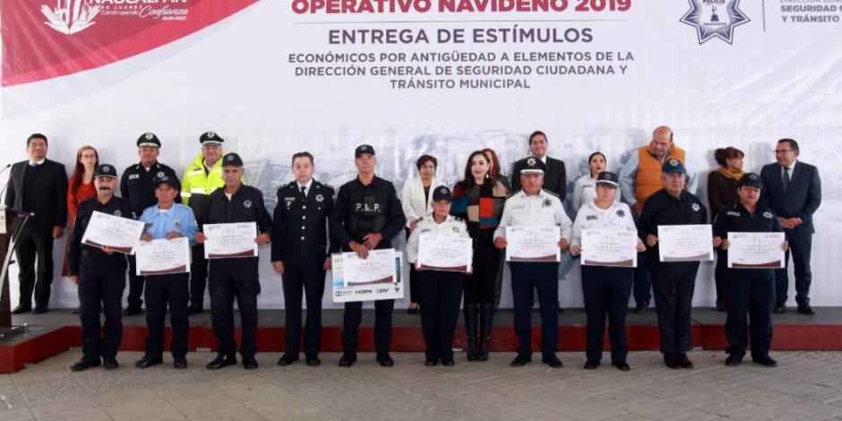 Dan banderazo de salida a Operativo Navideño 2019 en Naucalpan