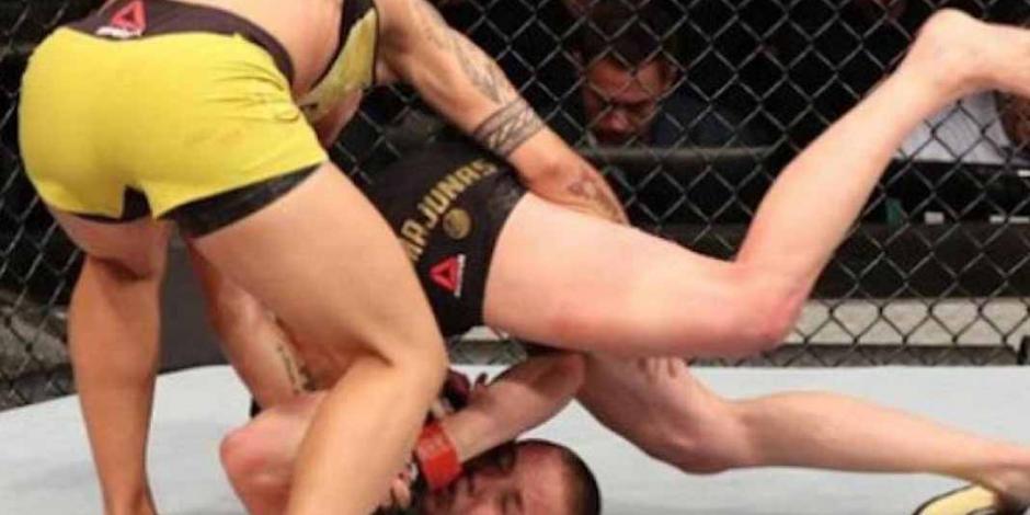 Video: Brutal nocaut de Jessica Andrade para coronarse en la UFC