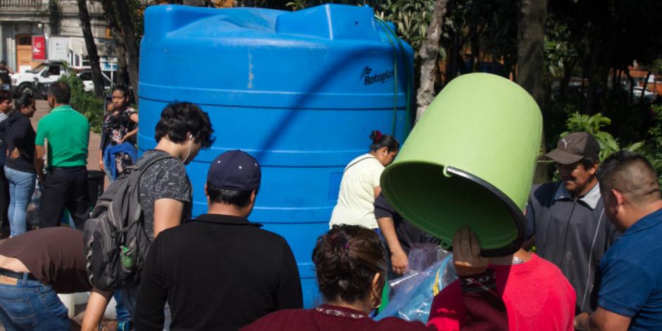 Regularización en abasto de agua en CDMX hasta 2020, anuncian