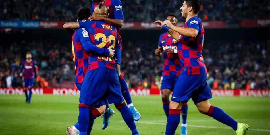 Barcelona golea al Valladolid con un Messi fenomenal