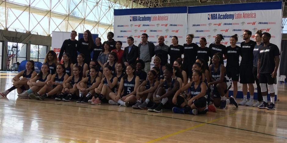 Por segundo año, Academias NBA vienen a México por talento femenino