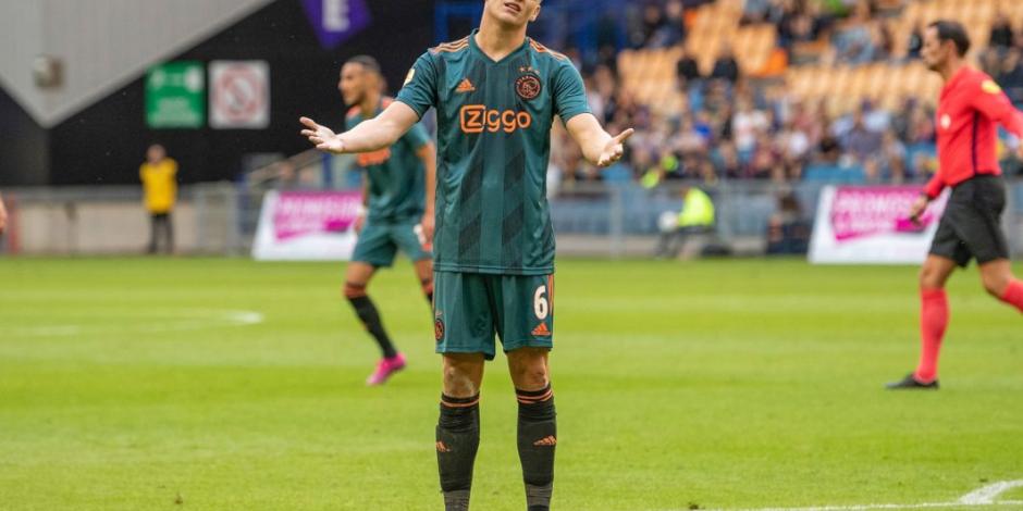Sin Edson Álvarez, Ajax debuta con empate en la Eredivisie