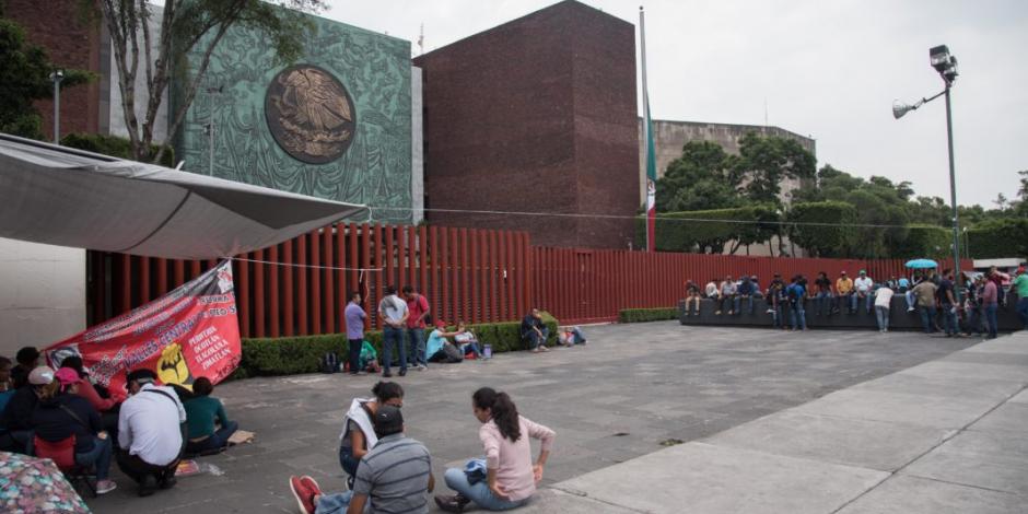 CNTE acuerda con Mesa Directiva no bloquear accesos a San Lázaro