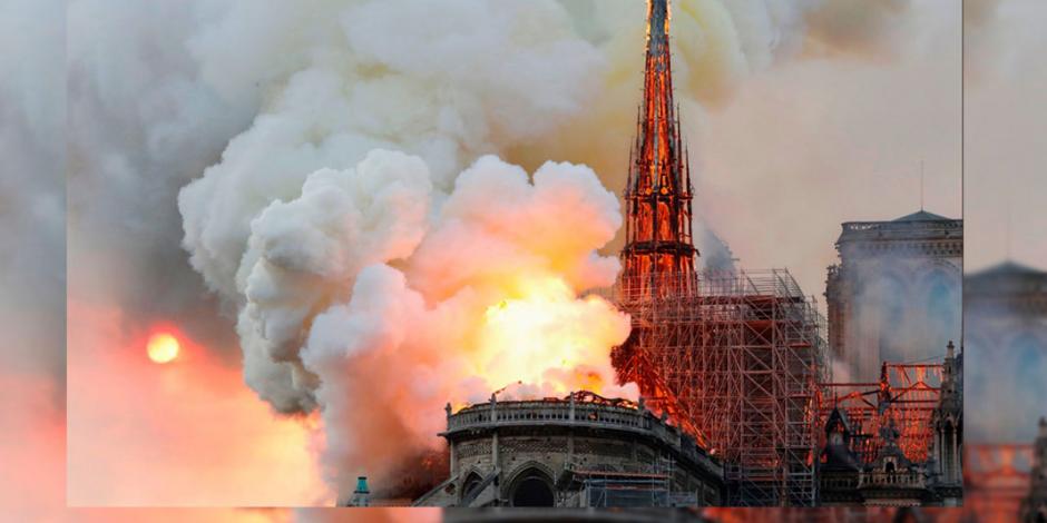 Convocan a arquitectos de todo el mundo para reconstruir aguja de Notre Dame