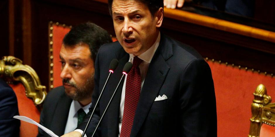 Italia formaliza nuevo gobierno sin el ultraderechista Salvini
