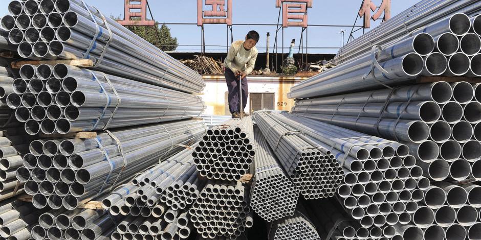 China eleva arancel a tubos de acero de EU