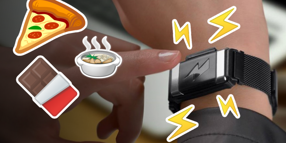 VIDEO: Amazon vende pulsera que da descargas eléctricas si comes de más