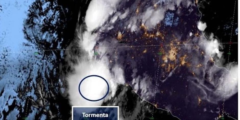 Se forma tormenta tropical "Priscila"; toca tierra hoy en Colima