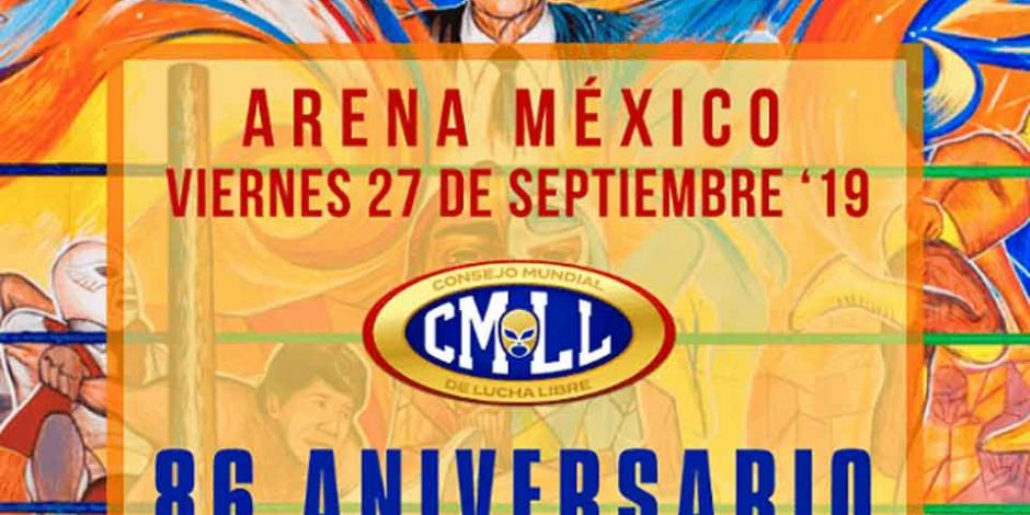 Máscara y cabellera caerán en 86 aniversario del CMLL: previo y dónde ver