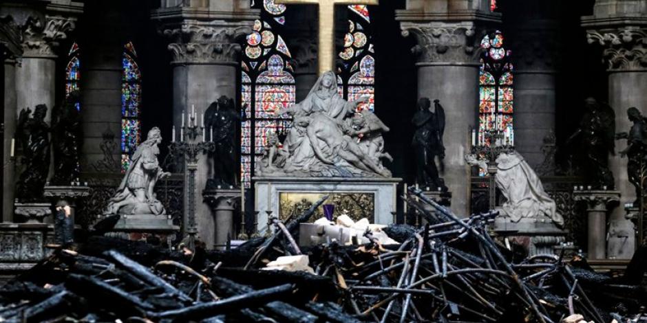 Esta es la causa más probable del incendio en Notre Dame
