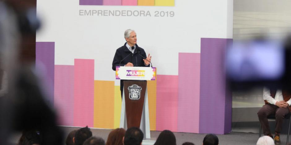 Alfredo Del Mazo inaugura segundo Foro Mujer Emprendedora