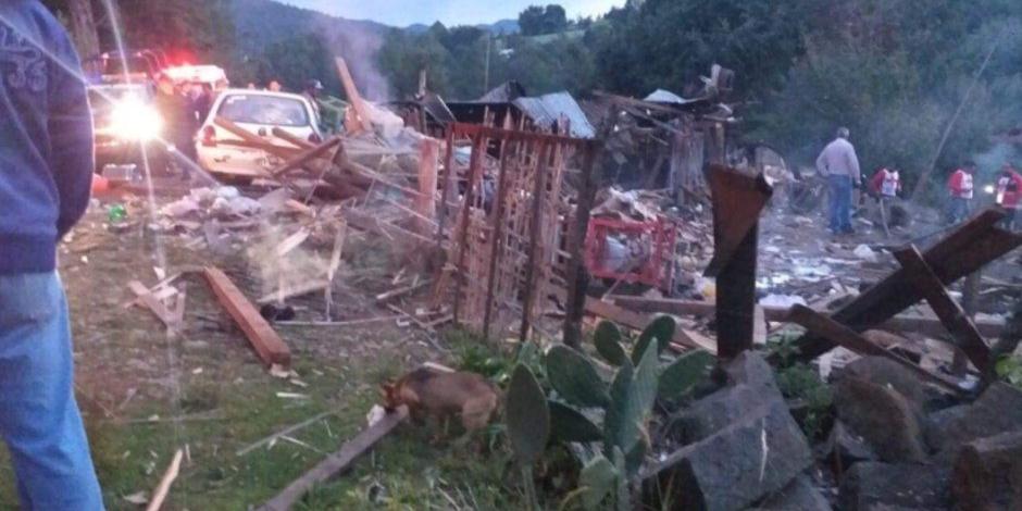 Explosión de polvorín en Tlalpujahua deja tres muertos