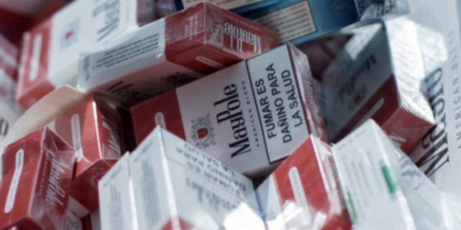 SAT destruye más de 3.5 millones de cigarros ilegales