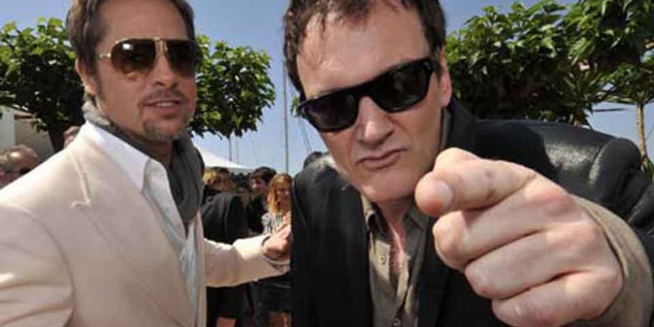 Brad Pitt y Quentin Tarantino, de visita en la Ciudad de México