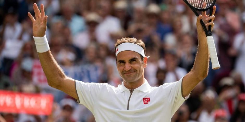 Roger Federer logra su pase a la tercera ronda de Wimbledon