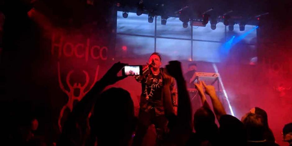 "Hocico" ofrece noche de dark electro en El Plaza Condesa