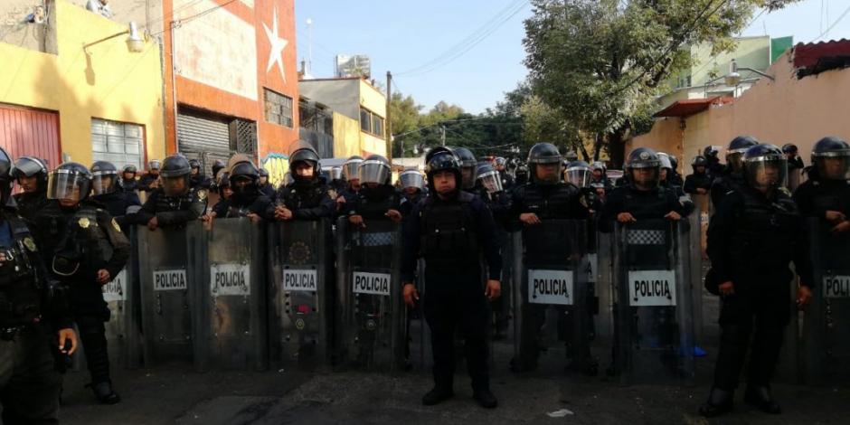Revisan probable abuso policial en desalojo de Álvaro Obregón