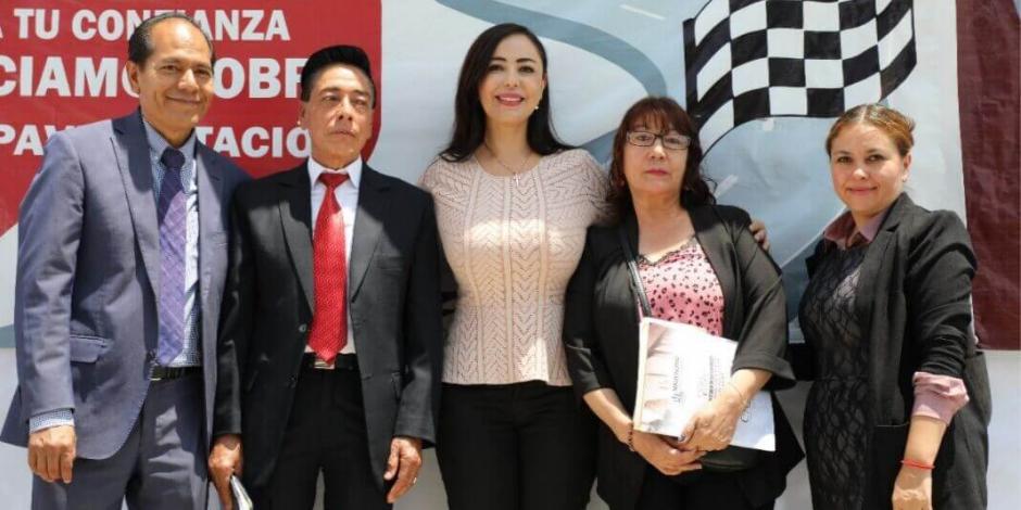 Alcaldesa de Naucalpan inaugura obras de rehabilitación en "La Nopalera"