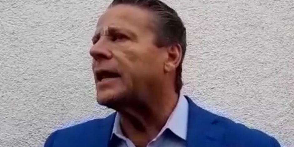 VIDEO: Adame denuncia en PGJ a Carlos Trejo por botellazo en la cara