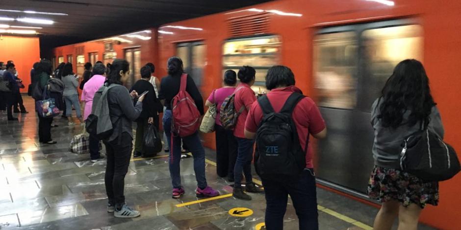 Detienen a Policía Federal en el Metro por presunto abuso sexual