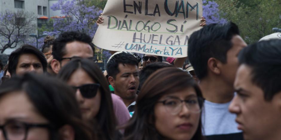 Huelga de la UAM se mantiene artificialmente, afirma rector Rodrigo Díaz