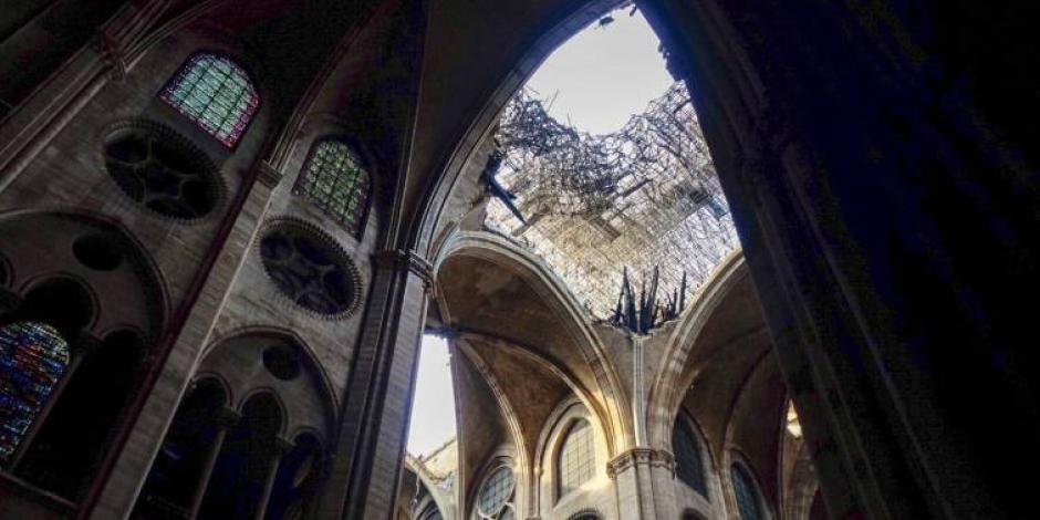Estas son las tres zonas de Notre Dame que siguen en riesgo de colapso