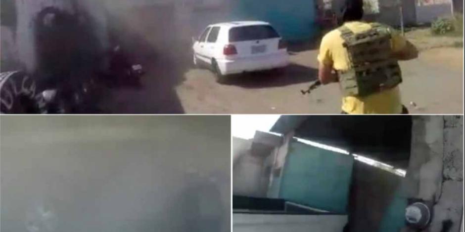 VIDEO: Sicarios graban ataque a vulcanizadora en Guanajuato