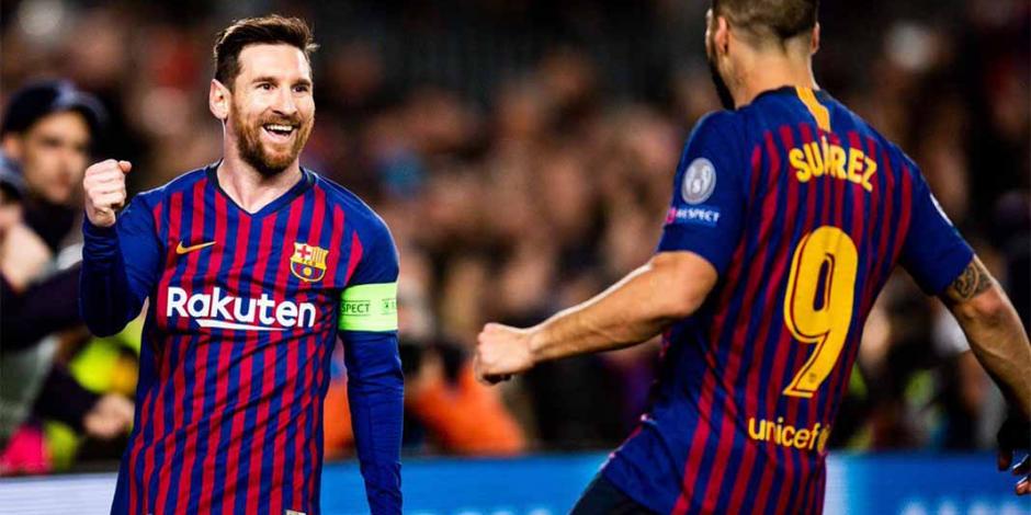 Barcelona y Messi despedazan al Olympique Lyon para avanzar a Cuartos de Final