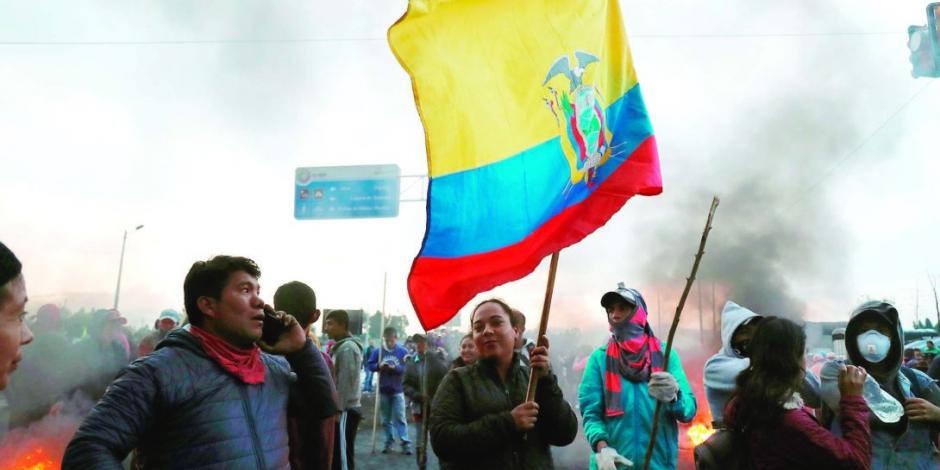 Indígenas de Ecuador, en Estado de excepción por gasolinazo