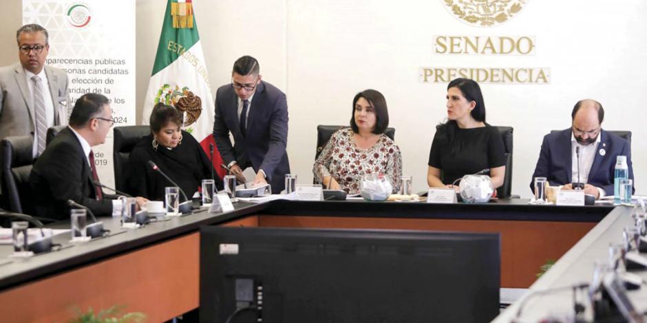 Alista Senado terna de aspirantes a presidencia de CNDH