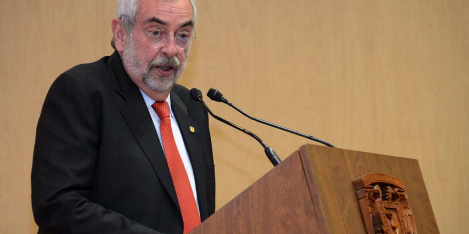 Se pronuncia el rector de la UNAM por el asesinato de Aideé