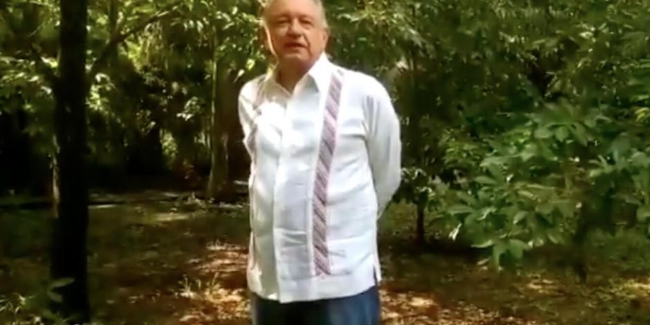 No hay nada que temer, vamos bien, dice AMLO desde Palenque (VIDEO)