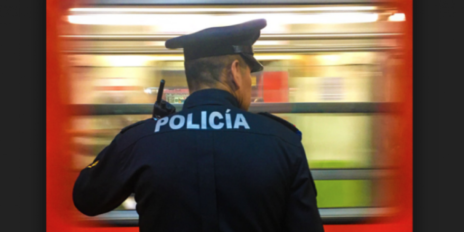 Dejan inconsciente a policía en estación Salto del Agua del Metro