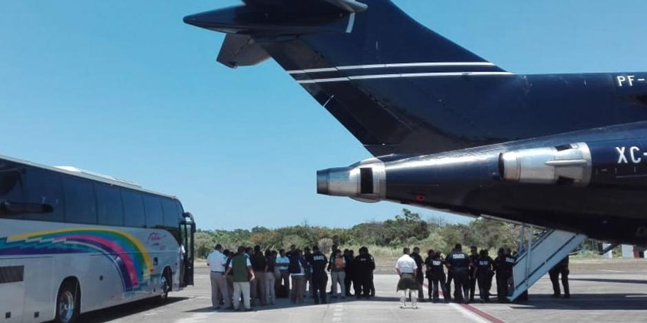 VIDEO: Migración deporta a 204 personas de origen hondureño
